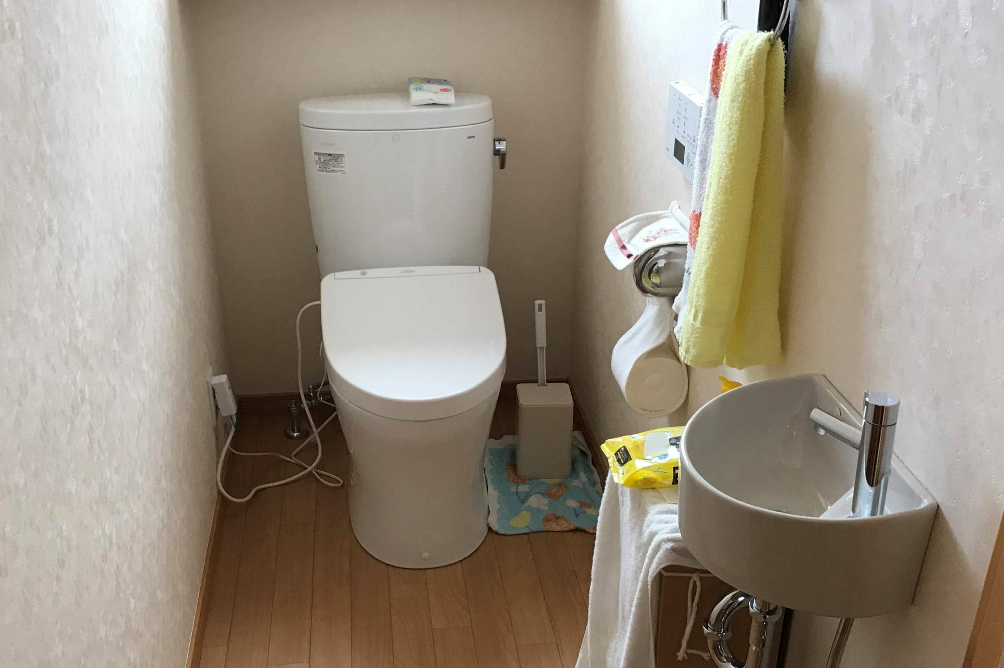 もうひやっとしない！暖房便座付きトイレ交換 八戸市の住まい創りはリフォームササキ