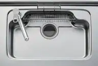 スキットシンク　樹脂排水口