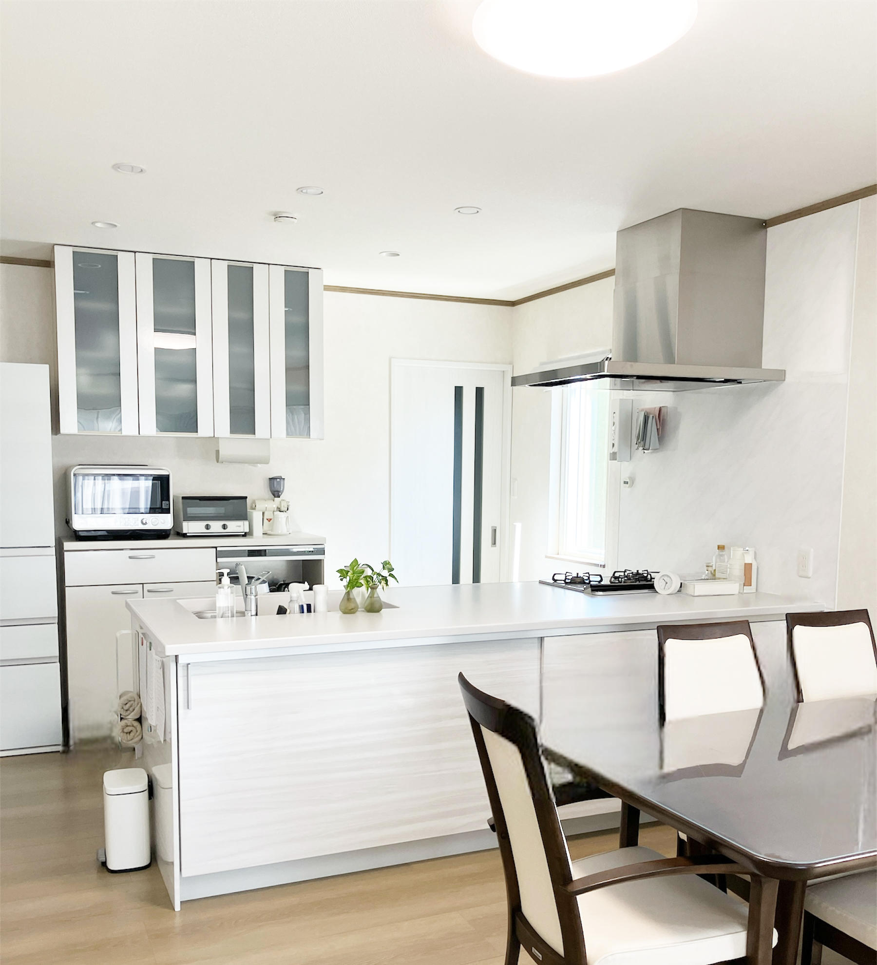 【地区優秀賞 受賞】家事ラクを叶える開放的なキッチンリフォーム