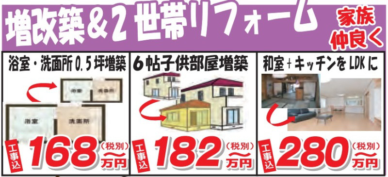 増改築&2世帯